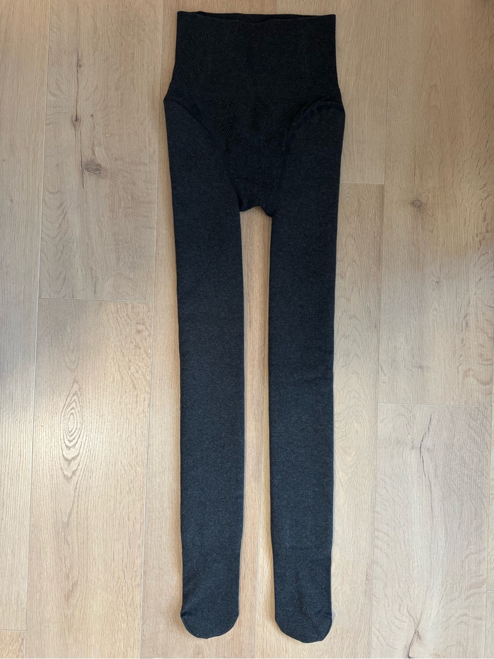 Kids Black Tights with High Waist